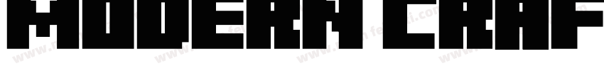 modern crafting字体转换